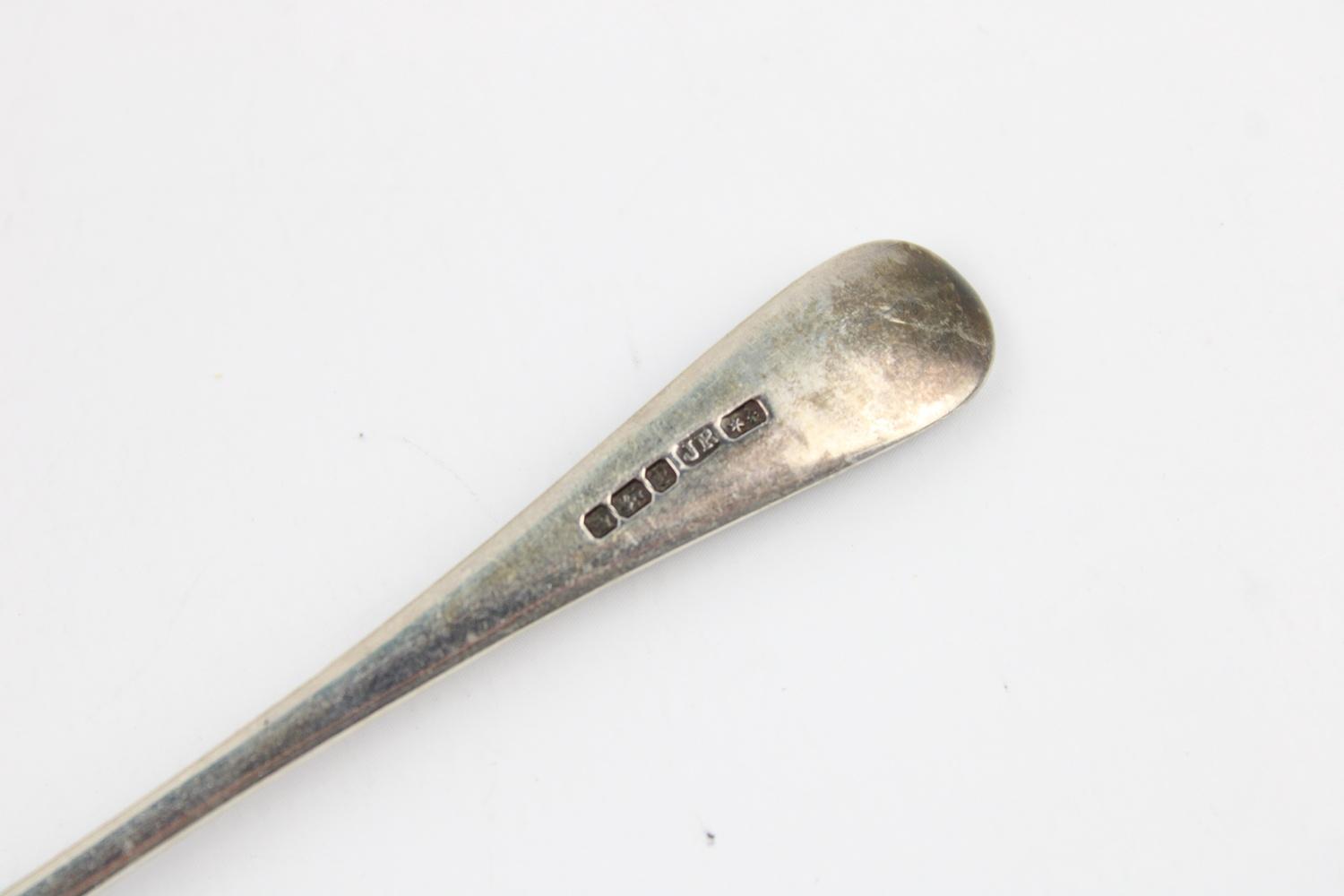 Antique Hallmarked 1916 Sheffield silver teaspoons with sugar tongs maker - Joseph Rodgers & Sons - Image 7 of 9