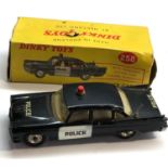 Original boxed dinky 258 U.S.A police car as shown condition