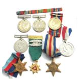 WW2 medals plus driving and commemorative medals, as shown condition