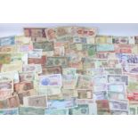Assorted vintage world bank notes mixed Denominations & Currencies Inc Ghana, Zambia, Nigeria Etc