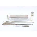 Antique / vintage ladies stamped / hallmarked .800 & .925 sterling silver ladies vanity inc dressing