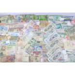 Assorted Vintage World bank notes, Mixed denominations & currencies Inc Pakistan, Nigeria, India Etc