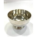 Vintage Hallmarked 1977 London silver bowl by payne & Son Oxford Diameter - 10cm In vintage