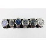 Vintage gents wristwatches quarts spares/ repairs Inc. Seiko, Accurist Etc Items are in a previously