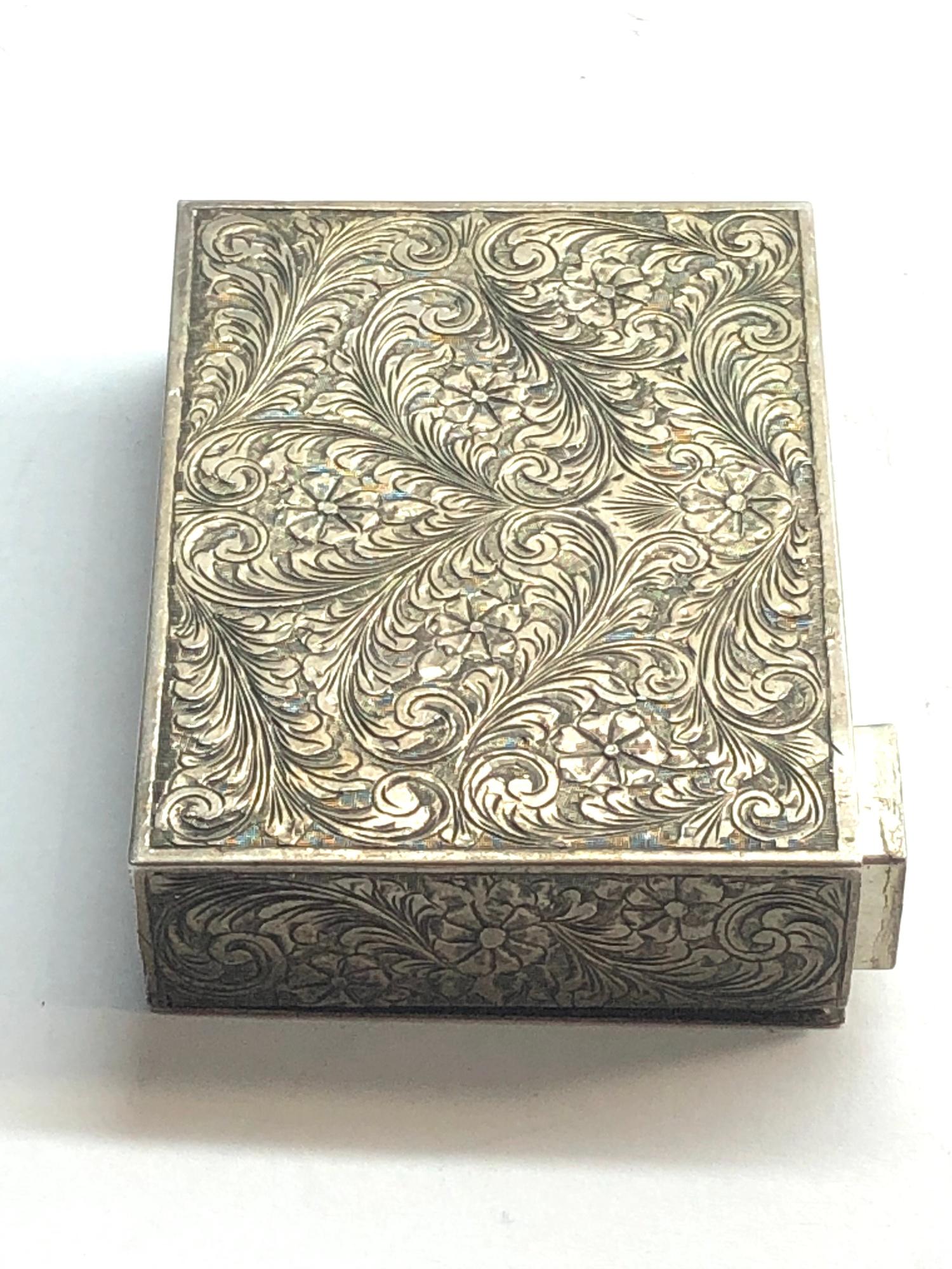 continental 800 silver compact box - Image 6 of 6