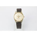 Vintage Gents Longines flagship gold capped wristwatches automatic Longines Ref 340/17 jewel