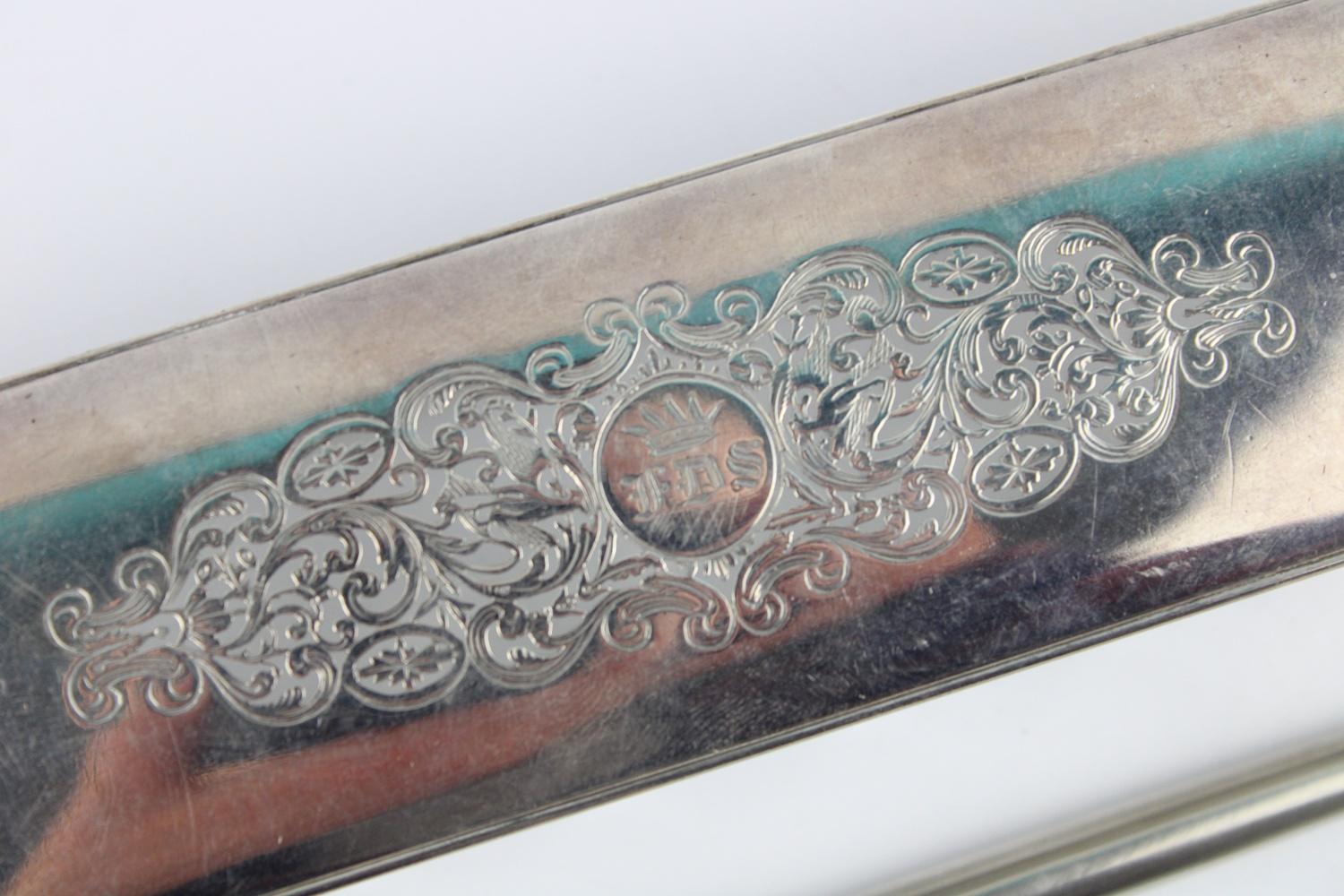 Antique / vintage ladies stamped / hallmarked .800 & .925 sterling silver ladies vanity inc dressing - Image 2 of 10