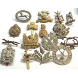 16 military cap badges