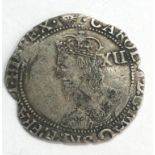 Charles 1st 1625-49 silver coin measures approx 31mm dia weight 5.6g please see images for grade and