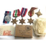 Original boxed WW2 medal group in good condition