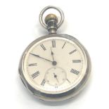 Antique silver pocket watch a/f