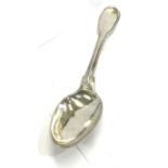 18th century fiddle and thread table spoon 81g