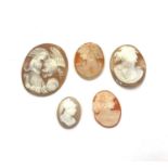 True vintage cameo panels, Items are in worn, vintage condition signs of age and wear to be expected