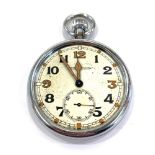 Vintage Gents Jaeger Le Coultre GSTP WW2 military issued pocket watch hand-wind spares and repairs