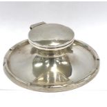 Silver inkwell Birmingham 1926