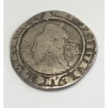 Elizabeth 1st silver coin measures approx 26mm dia weight 5.7g please see images for grade and