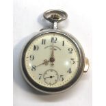 Antique continental silver quarter repeater pocket watch Perret & Berthoud locle Brevet 18282