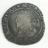 Charles 1st 1625-49 silver coin measures approx 31mm dia weight 6.1g please see images for grade and