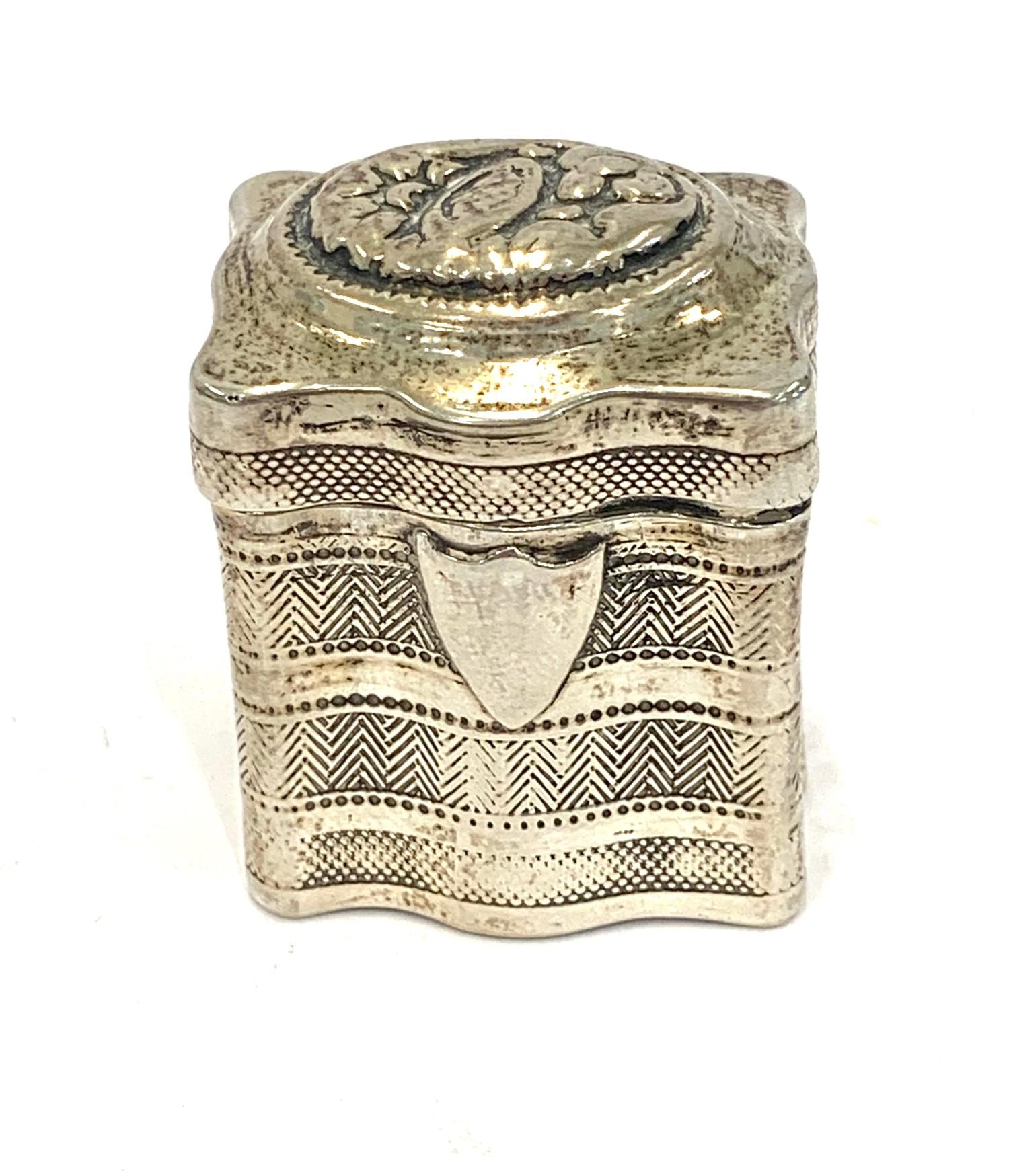 Antique dutch silver box - Image 2 of 5