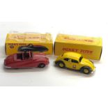 2 Dinky Car Reissues 106 Austin Atlantic convertible and 262 Swiss postal Volkswagen please see