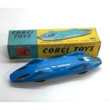 Boxed Corgi 153 Proteus Campbell bluebird record car in good condition please see images for condit