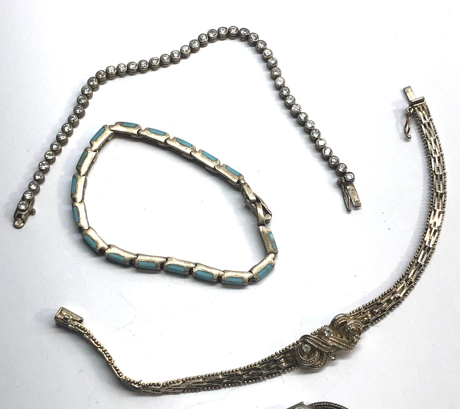 Collection of vintage silver jewellery - Image 4 of 4