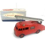 Dinky Toy Fire Engine 555 with extending ladder, complete with box, condition as seen in images