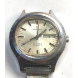 Vintage gents Rodania automatic wristwatch the watch is ticking missing lug and strap please see