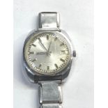 Vintage gents Bifora automatic wristwatch the watch is ticking broken strap please see images for