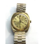 Vintage gents Rotary automatic watch is ticking please see images for condition no warranty given