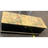 Victorian painted pine, blanket box, overall good antique condition, Height 17 inches, 48 inches,