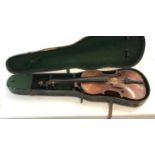 Antique vintage HOPF violin in original case