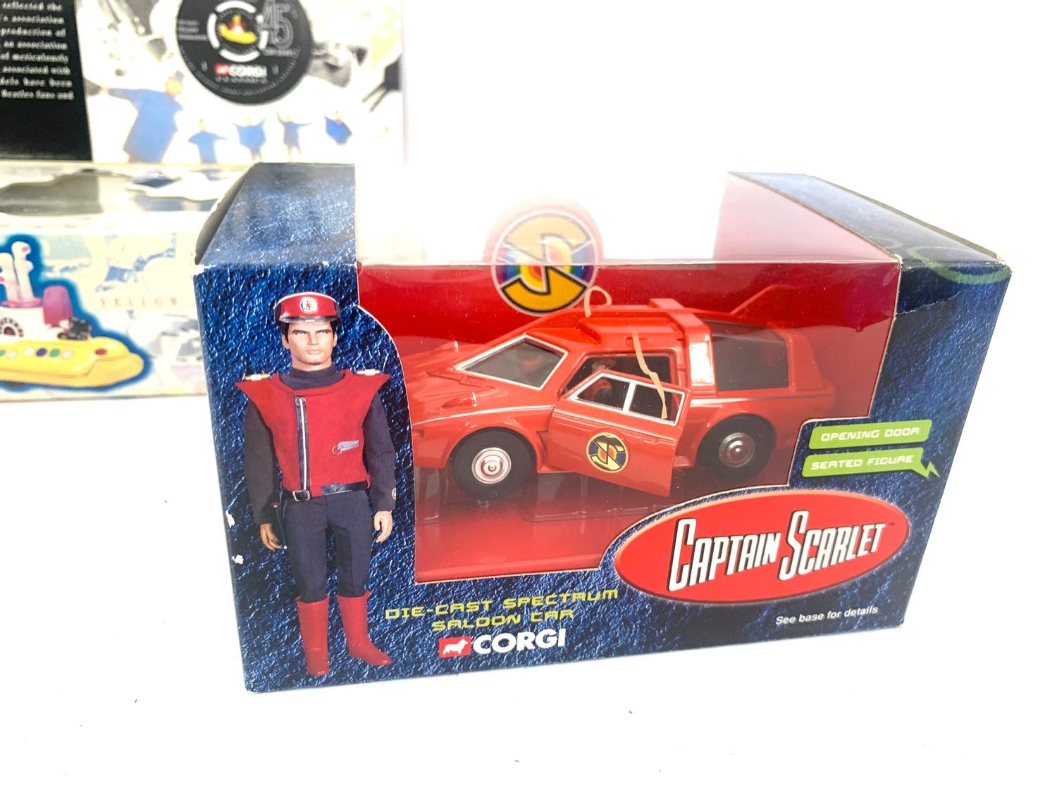 Corgi classics The Beatles, yellow submarine in original box, Corgi Captain Scarlet again in - Image 3 of 3