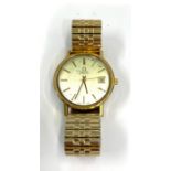 Vintage Omega automatic gents wristwatch watch is ticking but no warranty given please see images