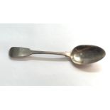 Antique Georgian Scottish silver table spoon weight 36g please see images for details