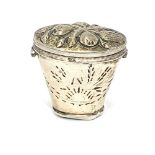 Antique dutch silver box