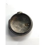 Georgian silver outer case for verge pocket watch measures approx 48mm dia inside measurement 42mm