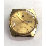 Vintage gents Tissot automatic Seastar seven wristwatch watch is ticking but no warranty given