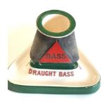 Antique Royal Doulton Match holder Striker Advertising Bass draught bass good condition age