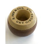 Antique Match holder Striker Advertising R.Fry & Cos dry ginger ale good condition age related