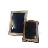 2 Silver picture frames