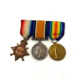 WW1 trio of medals to ss-1388 pte v.g.abel a.s.c