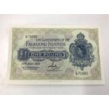 Falkland islands 1982 £1 one pound note uncirculated