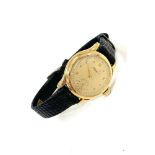 14ct gold apina ladies wristwatch