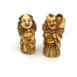 2 Japanese netsuke figures please see images for details