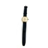 9ct Gold garrard automatic gents presentation wristwatch