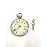 Centre second fusee chronograph pocket watch