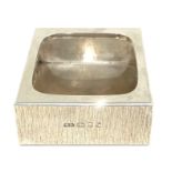 Gerrald Benny bark finish dish measures approx 10cm by 8cm 2.5cm deep weight 253g