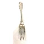 Antique paul storr silver fork