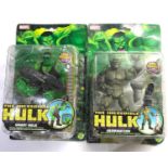 2 boxed the Incredible Hulk toys by vivid imaginations still sealed in original boxes